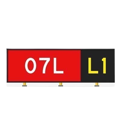 Taxi_guides Taxi Guidance Signs